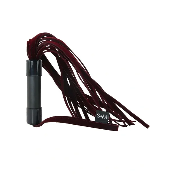 Sex & Mischief Enchanted Flogger - Red/Black Flogger Whip — image 4 of 4