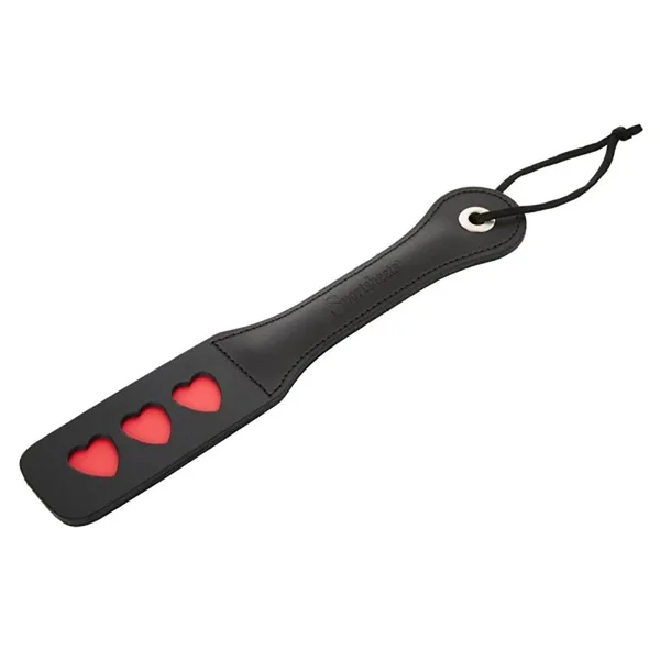 Sex & Mischief Heart Paddle - Black Paddle — image 3 of 6