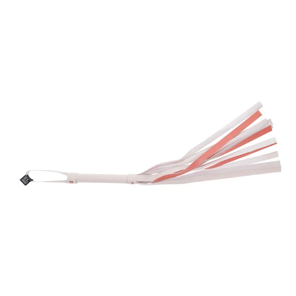 Sex & Mischief Peaches n CreaMe Stripe Flogger - Peach 80 cm Flogger Whip — image 6 of 9