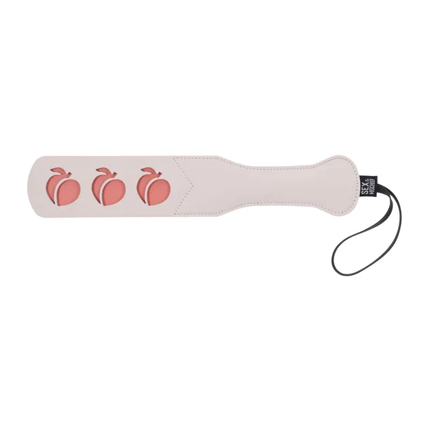 Sex & Mischief Peaches n CreaMe Impression Paddle - Peach Spanking Paddle — image 2 of 8