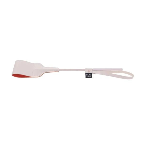 Sex & Mischief Peaches n CreaMe Riding Crop - Peach 30 cm Crop Whip — image 3 of 8