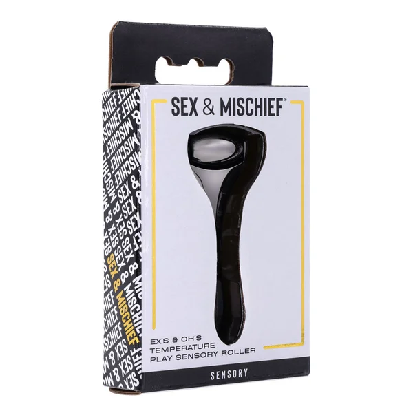 S&M Exs & Ohs Temperature Play Sensory Roller - Gunmetal Roller