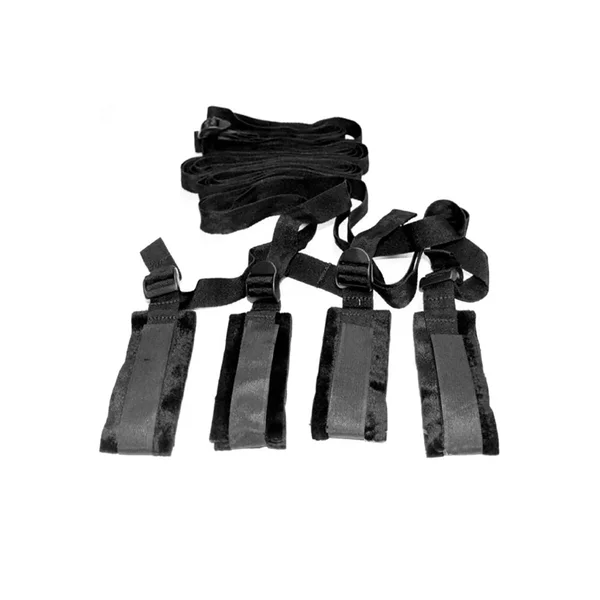 Sex & Mischief Bed Bondage Restraint Kit - Under the Bed Restraint System — image 4 of 6