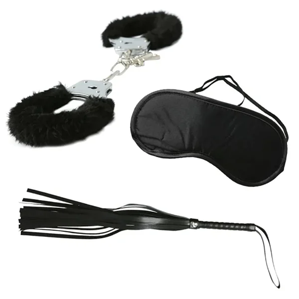 Sex & Mischief 3 Piece Intro to S&M Kit - Beginner Bondage Kit - 3 Piece Set — image 4 of 7