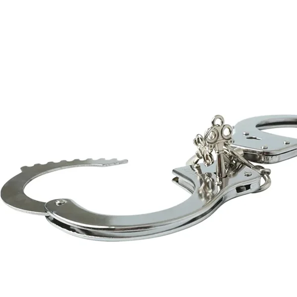 Sex & Mischief Metal Handcuffs - Metal Restraints — image 5 of 6