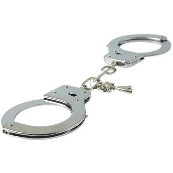 Sex & Mischief Metal Handcuffs - Metal Restraints — image 4 of 6