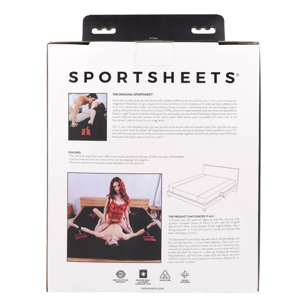 SPORTSHEETS The Sportsheet - King - Bed Restraint Play System - Fits King Size Bed — image 6 of 6