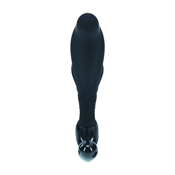 LEVELZ Rippled with Hard Loop Prostate Massager - Small - Black Small Prostate Massager — image 4 of 9
