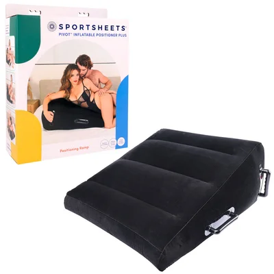 pivot inflatable positioner plus black xl inflatable position cushion