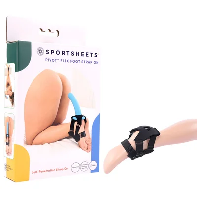 pivot flex foot strap on adjustable strap on harness no probe included