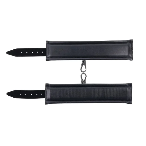 SPORTSHEETS Velvet Noir Handcuffs - Black Adjustable Cuff Restraints — image 8 of 9