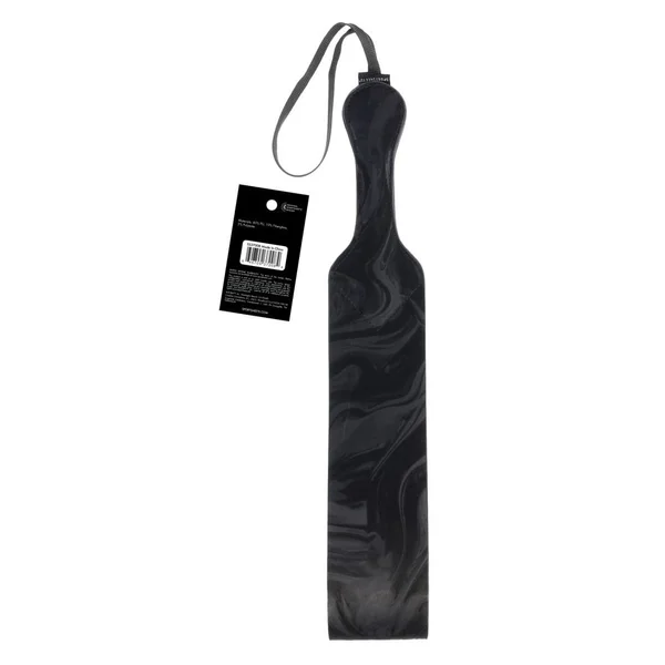 SPORTSHEETS Velvet Noir Loop Paddle - Black 42 cm Paddle — image 9 of 9