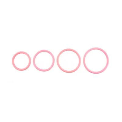 sportsheets rubber o ring 4 pack coral coral rings 4 pack