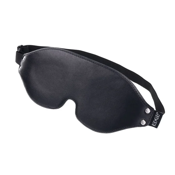 EDGE Lights Out Blindfold - Black Eyemask Restraint — image 6 of 9