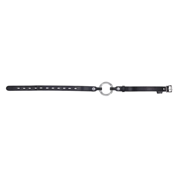 EDGE Interchangeable Ring Gag - Black Mouth Gag Restraint with 2 Interchangeable Pieces — image 9 of 9