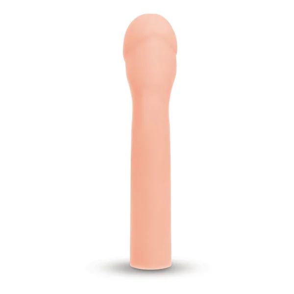 Size Up Realistic 3'' Penis Extender - Flesh 7.6 cm (3'') Penis Extension Sleeve — image 5 of 6