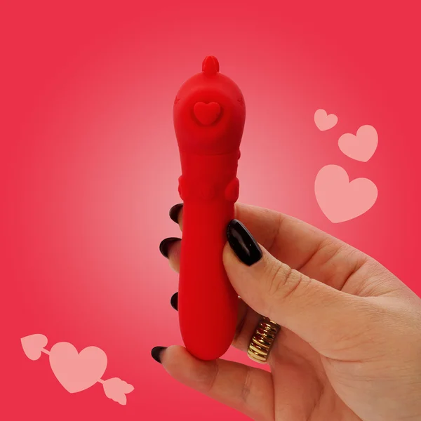 Unihorn - USB Bullet - Cupid's Beau - Red USB Rechargeable Vibrating Bullet — image 2 of 6