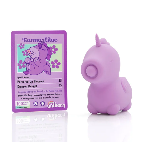 Unihorn - Karma Lilac - Lilac USB Rechargeable Flicking Stimulator — image 4 of 4
