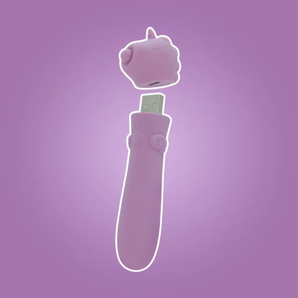 Unihorn - USB Bullet - Karma Lilac - Lilac USB Rechargeable Vibrating Bullet — image 3 of 6