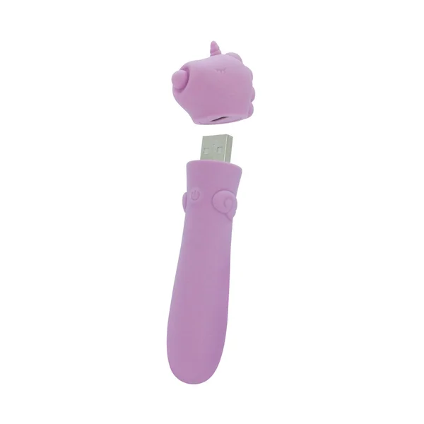 Unihorn - USB Bullet - Karma Lilac - Lilac USB Rechargeable Vibrating Bullet — image 5 of 6