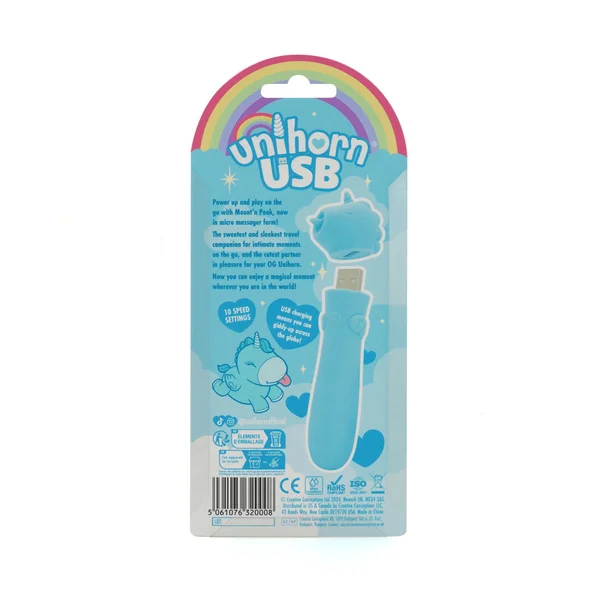 Unihorn - USB Bullet - Mount'n Peak - Teal USB Rechargeable Vibrating Bullet — image 6 of 6