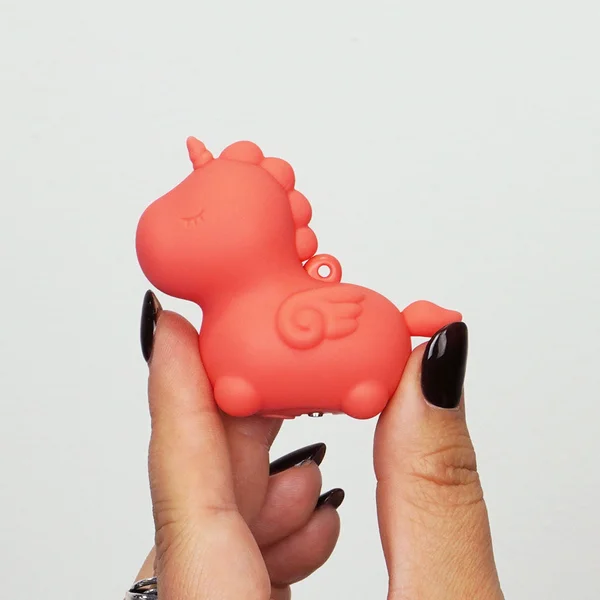 Unihorn Mini - Peachy Pony - Peach USB Rechargeable Stimulator — image 2 of 8