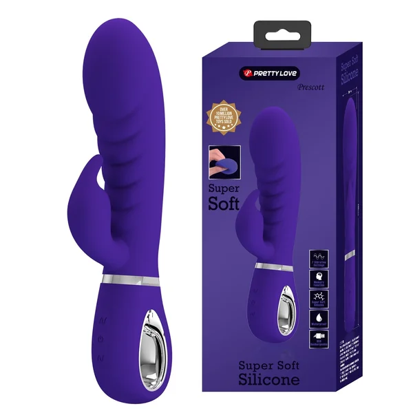 Pretty Love Prescott Super Soft Rabbit Vibrator
