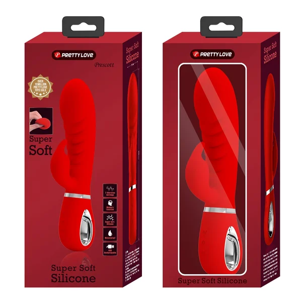 Pretty Love Prescott Super Soft Rabbit Vibrator