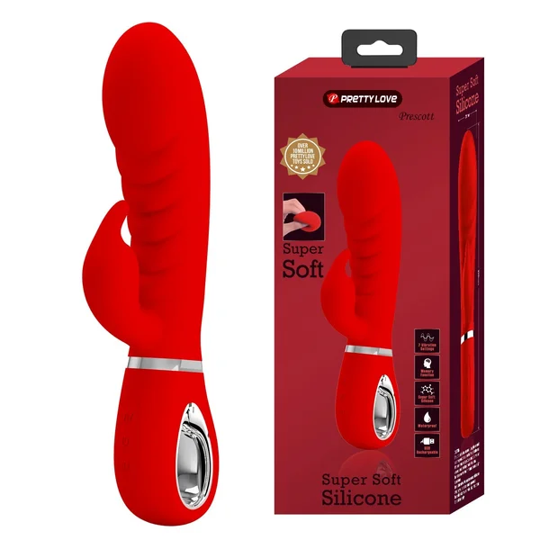 Pretty Love Prescott Super Soft Rabbit Vibrator