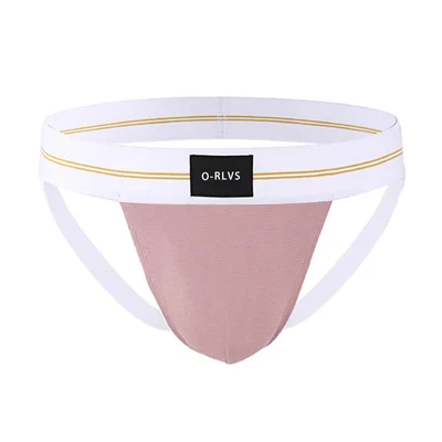 club jox o rlvs pink with white band jock strap