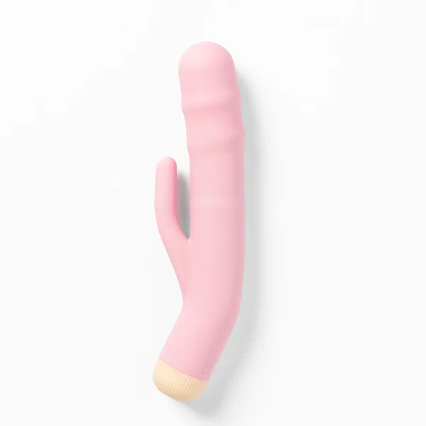 Girls Get Off - DeeDee - Pink 19 cm USB Rechargeable Thrusting Rabbit Vibrator — image 5 of 6