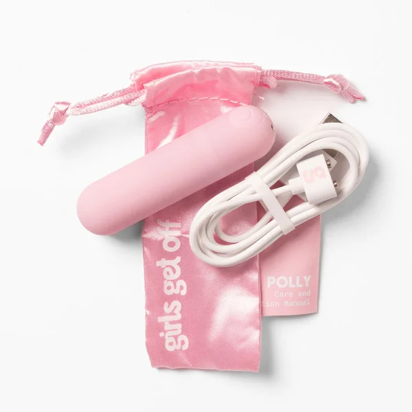 Girls Get Off - Polly - Pink 6.3 cm USB Rechargeable Bullet — image 5 of 5