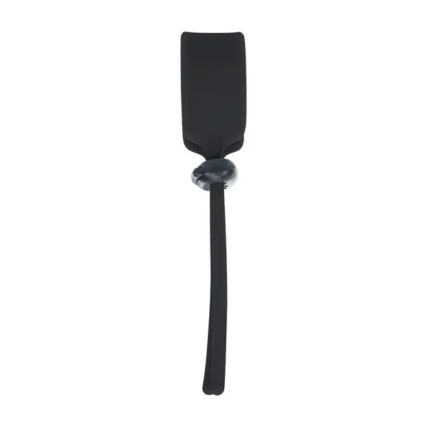 LEVELZ Wide Adjustable Silicone Lasso Cock Ring - Black Adjustable Cock Ring — image 3 of 7