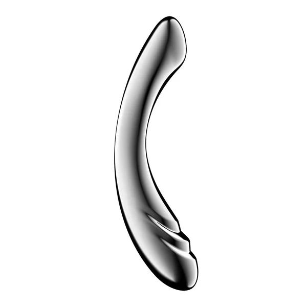 Satisfyer Pure Gravity 3 - Chrome Steel 21 cm Dildo — image 3 of 7