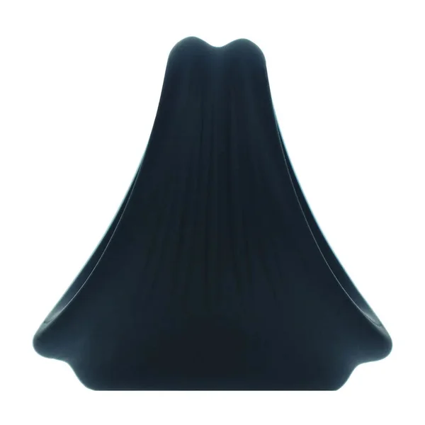 LEVELZ Silicone Cock & Ball Harness - Black - Black Cock & Ball Ring — image 3 of 8