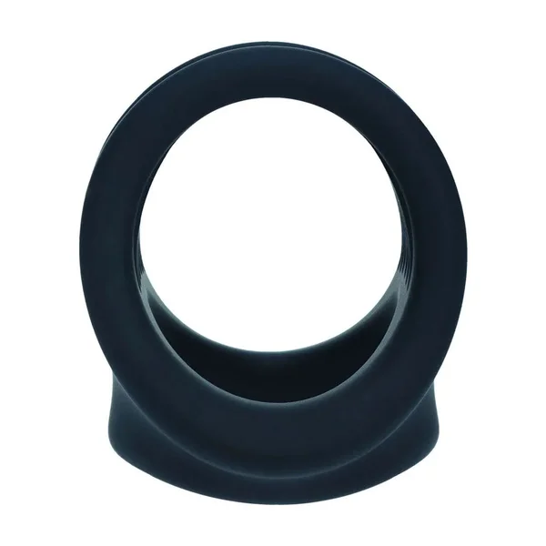 LEVELZ Silicone Cock & Ball Harness - Black - Black Cock & Ball Ring — image 4 of 8