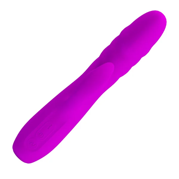 Party Up BOB Thrusting Vibe - Purple - Purple 25 cm USB Rechargeable Thrusting Rabbit Vibrator — image 3 of 7