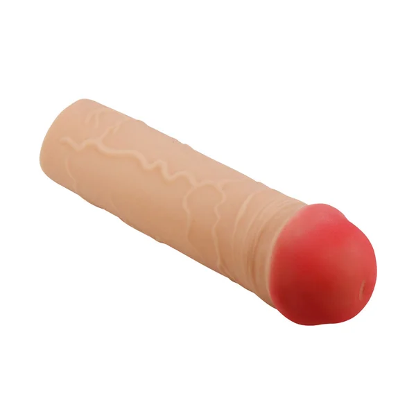 Party Up OSCAR 1 Inch Extender Sleeve - Flesh 1 Inch Penis Extender Sleeve — image 5 of 7