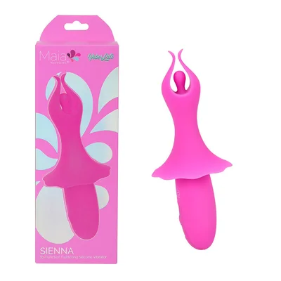 maia sienna pink pink 152 cm usb rechargeable fluttering bullet