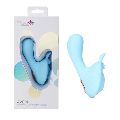 maia averi blue blue usb rechargeable vibrator