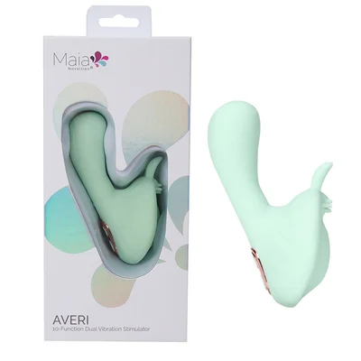maia averi green green usb rechargeable vibrator