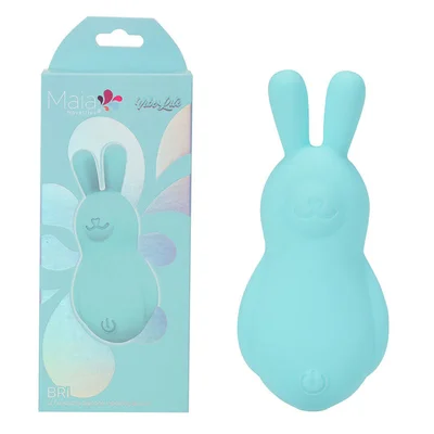 maia bri teal teal 9 cm usb rechargeable vibrating bunny bullet