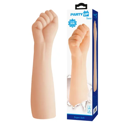 party up tony fist flesh 36 cm fist dildo