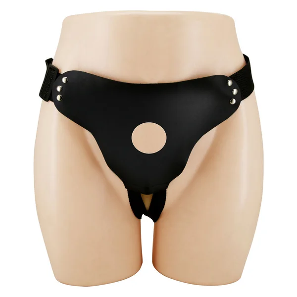 Party Up NICK Strap-On Harness - Black Adjustable Strap-On Harness (No Probe Included) — image 3 of 9