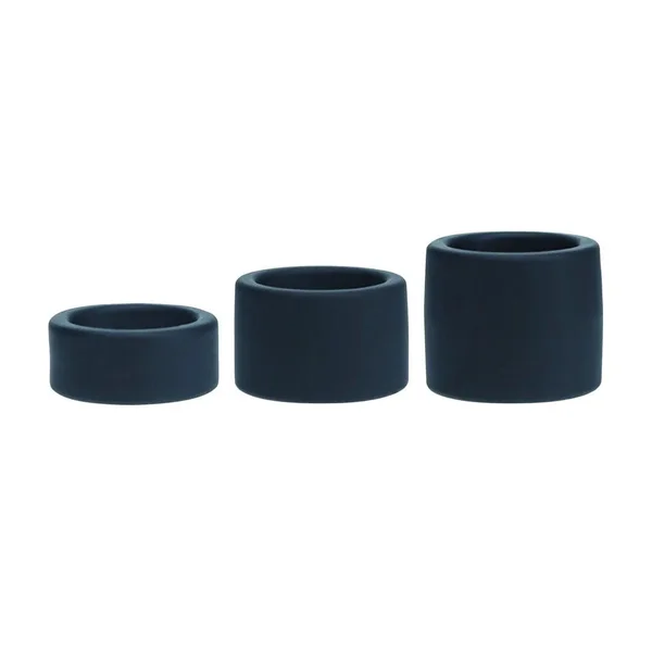 LEVELZ Liquid Silicone Ball Strap Set of 3 - Black - Black Ball Stretchers - Set of 3 Sizes — image 3 of 7