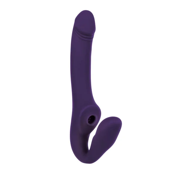 Evolved 2 BECOME 1 - Purple 23.5 cm USB Rechargeable Strapless Strap-On with Remote — image 9 of 9