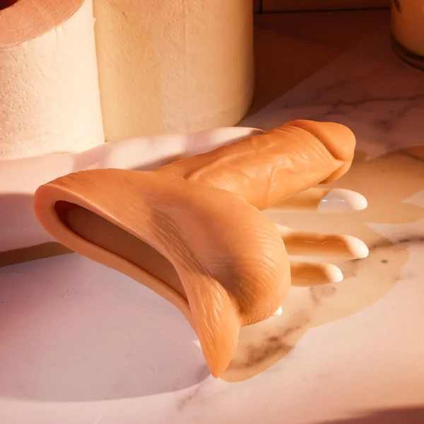 Gender X STAND TO PEE - Light - Flesh Realistic Stand-To-Pee Funnel — image 9 of 9