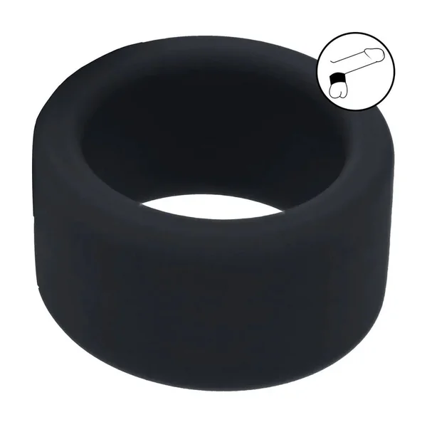 LEVELZ Liquid Silicone Ball Strap - M - Black - Black Ball Strap — image 2 of 7