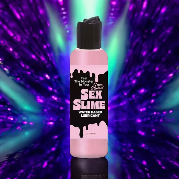 Sex Slime Cum Style Creature Lube - Pink 60 ml - Green Cum Style Water Based Lubricant - 60 ml Bottle — image 2 of 4