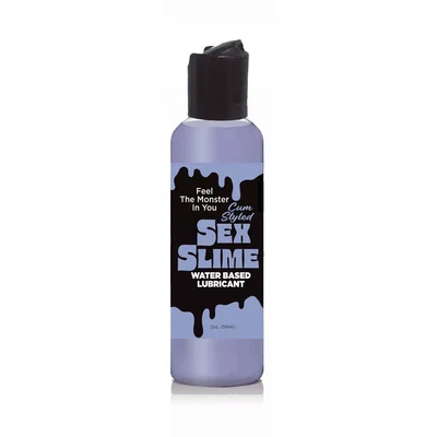 sex slime cum style creature lube purple 60 ml purple cum style water based lubricant 60 ml bottle